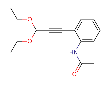 N-[2-(3,3-Diethoxy-prop-1-ynyl)-phenyl]-acetamide