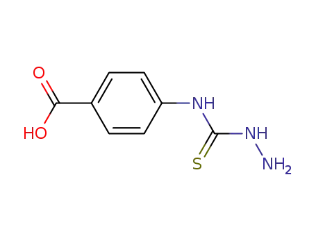 Molecular Structure of 206559-48-0 (4-(4-CARBOXYPHENYL)-3-THIOSEMICARBAZIDE)