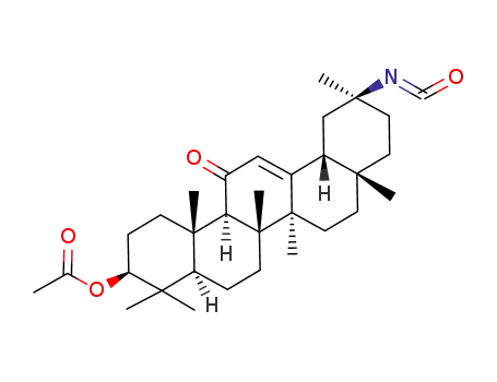(3β,18β,20β)-3-(acetoxy)-20-isocyanato-30-norolean-12-en-11-one