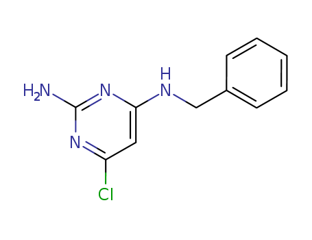 N-(2-AMINO-6-CHLORO-4-PYRIMIDINYL)-N-BENZYLAMINE