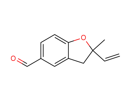 2-Methyl-2-vinyl-2,3-dihydro-benzofuran-5-carbaldehyde