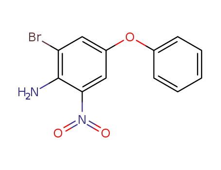 2-bromo-6-nitro-4-phenoxyphenylamine