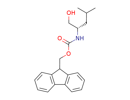 Carbamic acid,N-[(1S)-1-(hydroxymethyl)-3-methylbutyl]-, 9H-fluoren-9-ylmethyl ester