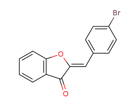 Molecular Structure of 81281-78-9 (3(2H)-Benzofuranone, 2-[(4-bromophenyl)methylene]-, (Z)-)