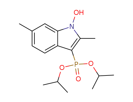 (1-Hydroxy-2,6-dimethyl-1H-indol-3-yl)-phosphonic acid diisopropyl ester