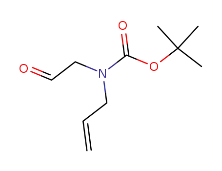 Molecular Structure of 251948-88-6 (tert-butyl allyl(2-oxoethyl)carbaMate)