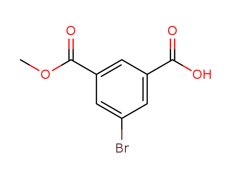 3-Bromo-5-（methoxycarbonyl)benzoic acid[161796-10-7]