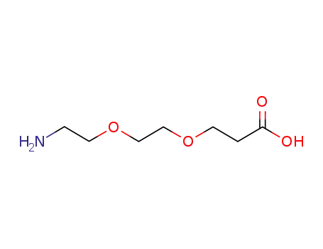 Molecular Structure of 791028-27-8 (α-amine-ω-propionic acid diethylene glycol)