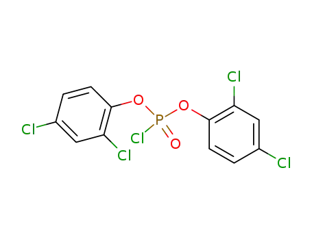 Molecular Structure of 14254-41-2 (Bis(2,4-dichlorophenyl) chlorophosphate)