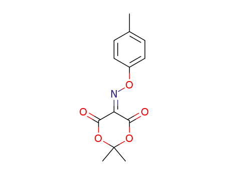 1,3-Dioxane-4,5,6-trione, 2,2-dimethyl-, 5-[O-(4-methylphenyl)oxime]