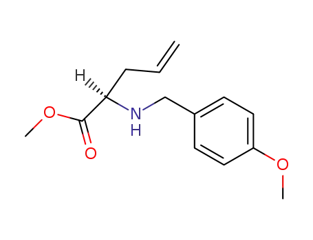 (R)-2-(4-methoxy-benzylamino)-pent-4-enoic acid methyl ester