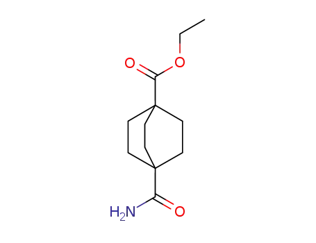 ethyl 1-(aminocarbonyl)bicyclo<2.2.2>octane-4-carboxylate