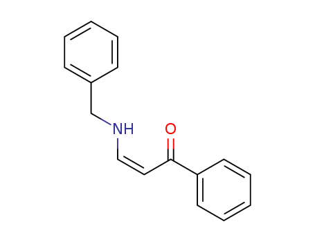 2-Propen-1-one, 1-phenyl-3-[(phenylmethyl)amino]-, (2Z)-