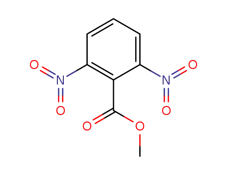 Molecular Structure of 42087-82-1 (Methyl 2,6-Dinitrobenzoate)