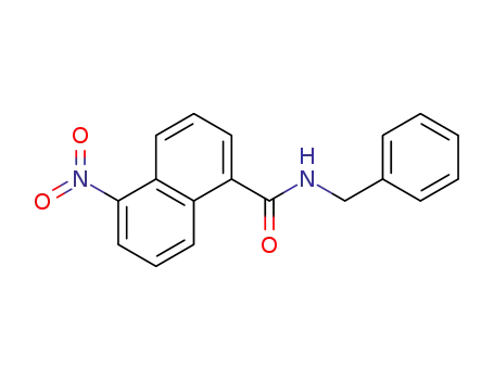 N-benzyl-5-nitronaphthalene-1-carboxamide