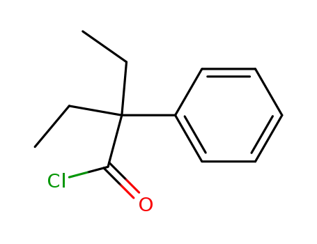 2-ethyl-2-phenyl-butyryl chloride