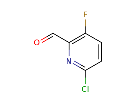2-CHLORO-5-FLUORO-6-FORMYLPYRIDINE