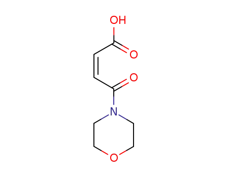 Molecular Structure of 52736-33-1 ((Z)-4-Morpholin-4-yl-4-oxobut-2-enoic acid)