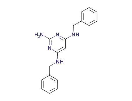 2-amino-4,6-di(benzylamino)pyrimidine