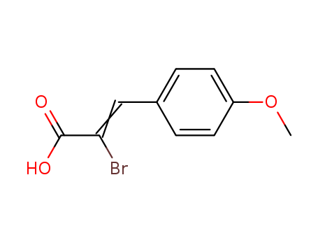 2-Propenoicacid, 2-bromo-3-(4-methoxyphenyl)- cas  90772-66-0