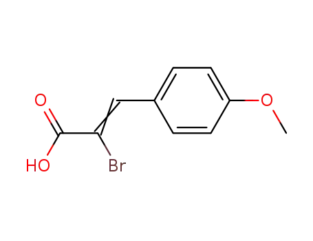 2-Bromo-3-(4-methoxyphenyl)acrylic acid