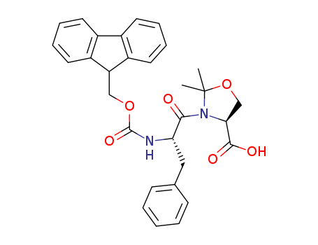 (4S)-3-[(2S)-2-[[(9H-Fluoren-9-ylmethoxy)carbonyl]amino]-1-oxo-3-phenylpropyl]-2,2-dimethyl-4-oxazolidinecarboxylic acid
