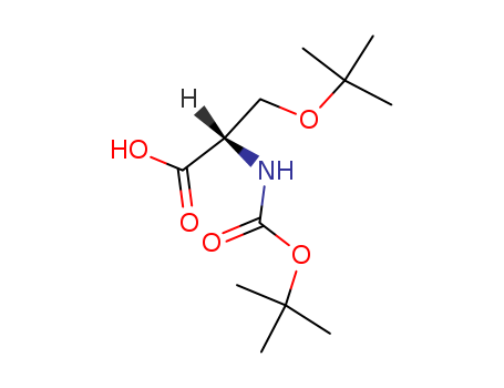 (2S)-3-[(2-methylpropan-2-yl)oxy]-2-[(2-methylpropan-2-yl)oxycarbonylamino]propanoic acid cas no. 13734-38-8 98%