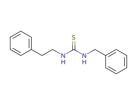 Molecular Structure of 35653-54-4 (1-BENZYL-3-PHENETHYL-2-THIOUREA)