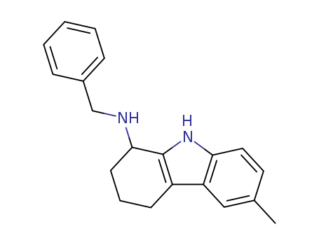 1H-Carbazol-1-amine, 2,3,4,9-tetrahydro-6-methyl-N-(phenylmethyl)-
