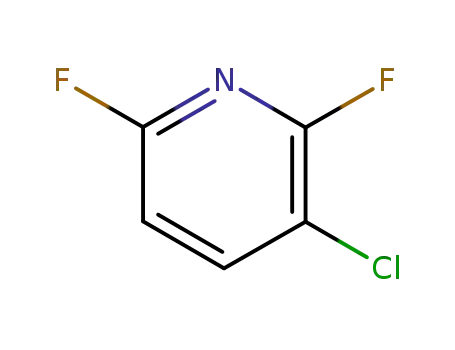 Molecular Structure of 52208-56-7 (3-Chloro-2,6-difluoropyridine)
