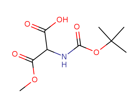 2-(tert-butoxycarbonylaMino)-3-Methoxy-3-oxopropanoic acid manufacture