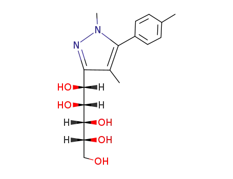 1,4-dimethyl-3-(D-manno-pentitol-1-yl)-5-(p-tolyl)pyrazole