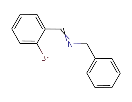 Benzenemethanamine, N-[(2-bromophenyl)methylene]-