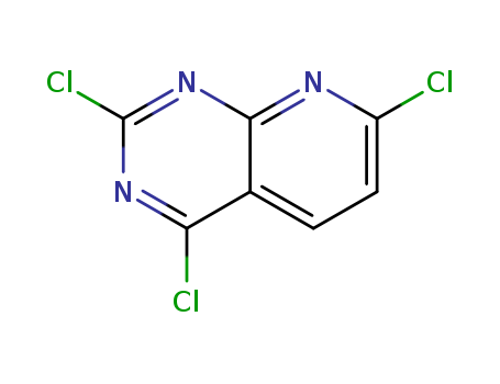 CAS：938443-20-0; 2,4,7-Trichloropyrido[2,3-d]pyrimidine