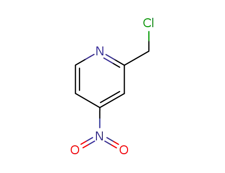 Molecular Structure of 312321-71-4 (2-CHLOROMETHYL-4-NITRO-PYRIDINE)