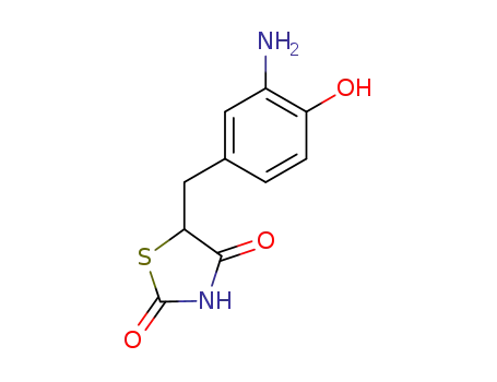 5-(3-amino-4-hydroxybenzyl)-2,4-thiazolidinedione