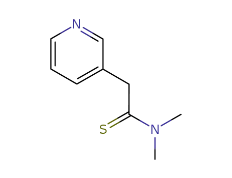 3-Pyridineethanethioamide,  N,N-dimethyl-