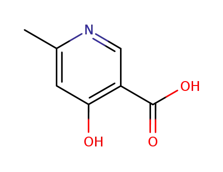 Molecular Structure of 67367-33-3 (4-Hydroxy-6-methylnicotinic acid)
