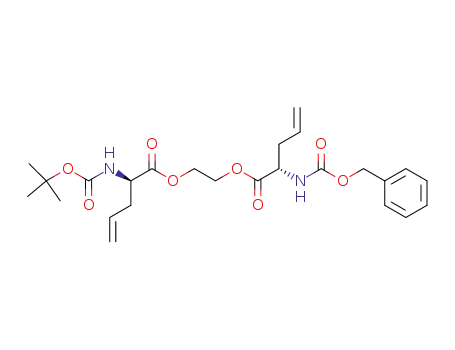 (R)-2-tert-Butoxycarbonylamino-pent-4-enoic acid 2-((S)-2-benzyloxycarbonylamino-pent-4-enoyloxy)-ethyl ester