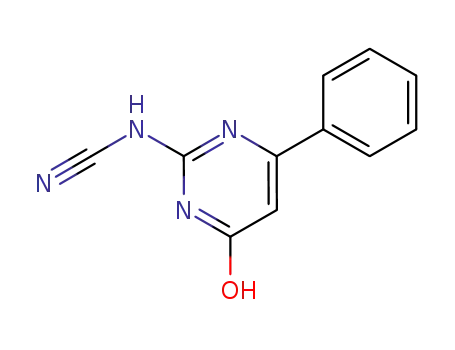 N-[(4-hydroxy-6-phenyl)pyrimidin-2-yl]cyanamide