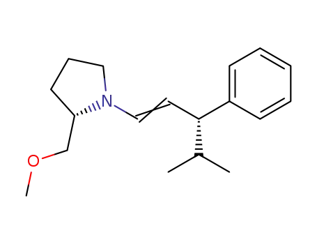 (S)-2-Methoxymethyl-1-((Z)-(S)-4-methyl-3-phenyl-pent-1-enyl)-pyrrolidine