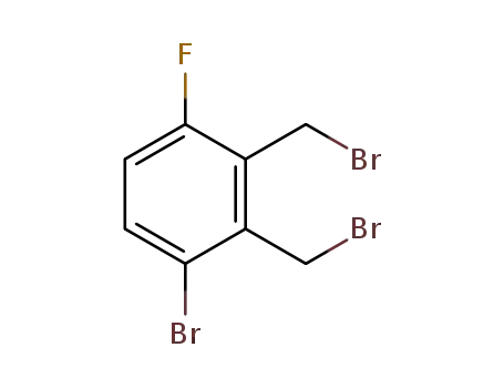 1-bromo-2,3-bis(bromomethyl)-4-fluorobenzene