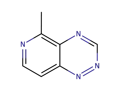 Molecular Structure of 121845-73-6 (Pyrido[3,4-e]-1,2,4-triazine, 5-methyl- (9CI))
