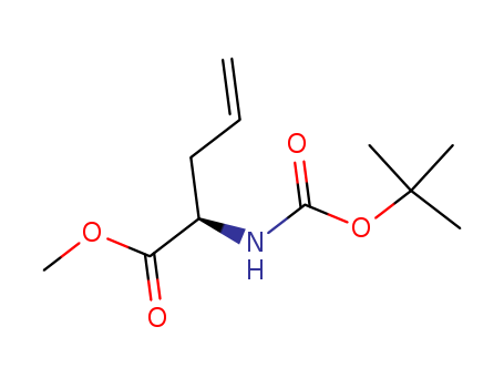 4-Pentenoic acid, 2-[[(1,1-dimethylethoxy)carbonyl]amino]-, methyl ester, (2R)-