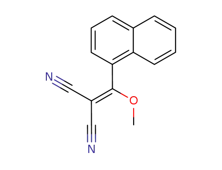 1-나프틸(메톡시)메틸리덴말로니트릴