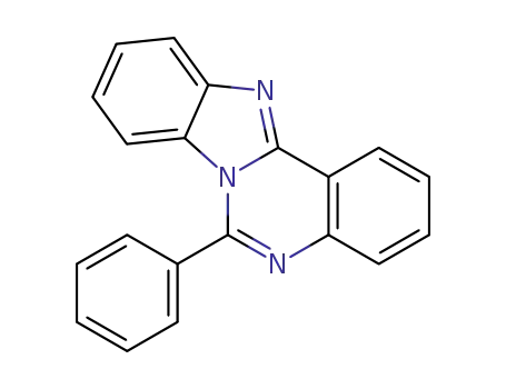 Molecular Structure of 28381-92-2 (6-PhenylbenziMidazo[1,2-c]quinazoline)
