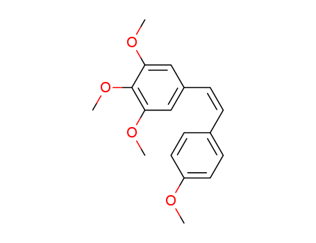 Benzene, 1,2,3-trimethoxy-5-[(1Z)-2-(4-methoxyphenyl)ethenyl]-