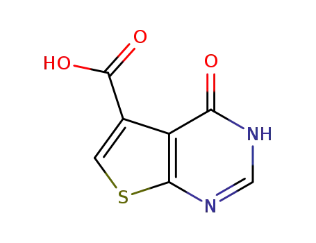 1,4- 디 하이드로 -4- 옥소 티에 노 [2,3-d] 피리 미딘 -5- 카르 복실 산
