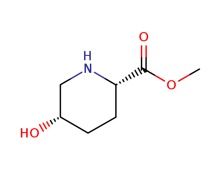 2-Piperidinecarboxylic acid, 5-hydroxy-, methyl ester, (2S,5S)-
