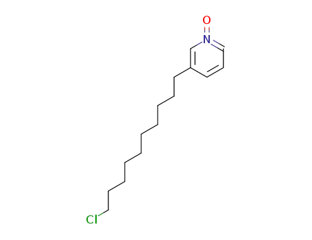 3-(10-chlorodecyl)pyridine N-oxide